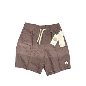 Vuori Men’s Kore Lined Shorts 7.5" Inseam Sangria Texture Sz Small New w/tag